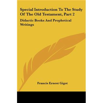 Special Introduction To The Study Of The Old Testament, Part - 1