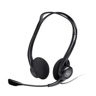 Auscultadores Logitech 960 USB Computer Headset | Preto - 1