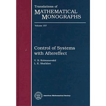 Control of Systems with Aftereffect - Hardback - 1996 - 1