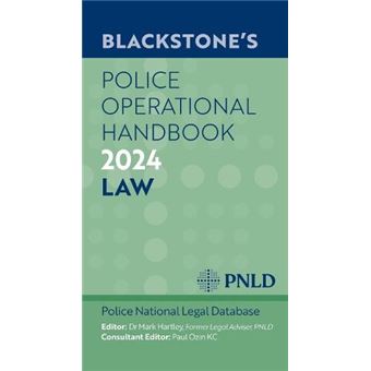 Blackstones Police Operational Handbook 2024 - 1