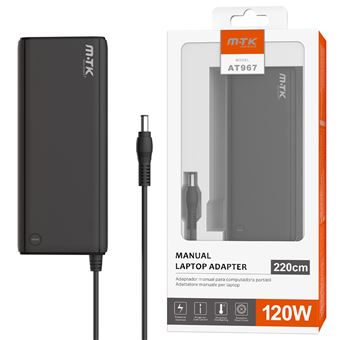 Carregador Universal Moveteck At967 com 11 Conectores | 120W - Preto - 1