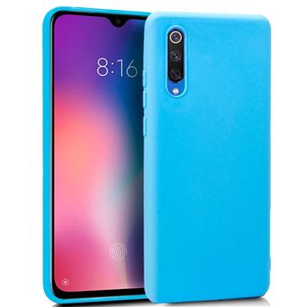 Capa Livro COOL em Silicone para Xiaomi Mi 9 SE Celeste - 1