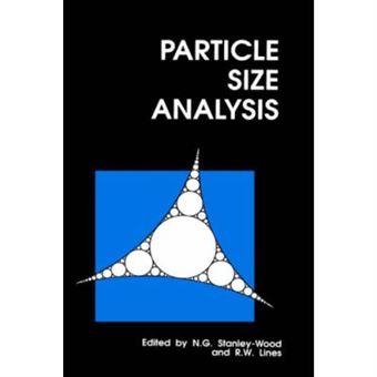 Particle Size Analysis: Rsc: Conference Proceedings (Special Publications) - [Version Originale] - 1