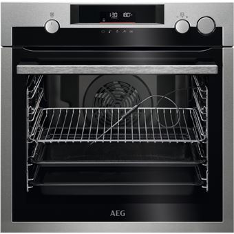 Forno Elétrico AEG Forno a vapor Série 7000 SteamCrisp com LUX | Pirolítico | 72 L | 59.6 cm | A+ | Aço inoxidável - 1
