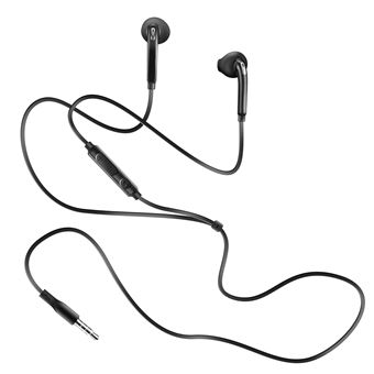 Auriculares com fio Avizar | Jack 3.5 mm | Tomada intra-auricular de 3,5 mm + microfone | Preto - 1