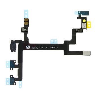 Botão Ligar/Desligar Avizar + Volume + Altifalante + Flash para Apple iPhone 5 - 1