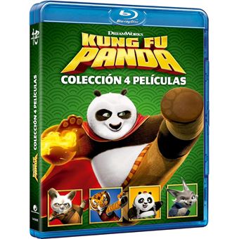 Kung Fu Panda Pack 1-4 (2008, 2011, 2016, 2024) (4Blu-ray) - 1