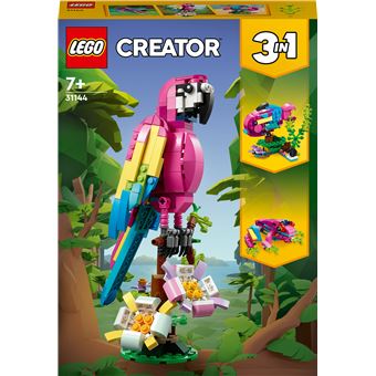 LEGO Papagaio Exótico Cor de Rosa 31144 | 253 Peças - 1
