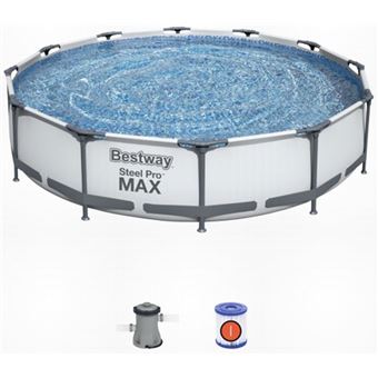 Piscina Bestway Steel Pro Max Frame Pool | Branco - 1
