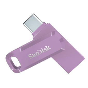 Unidade de Memória Usb SanDisk Ultra Dual Drive Go USB 256GB | Lavanda - 1