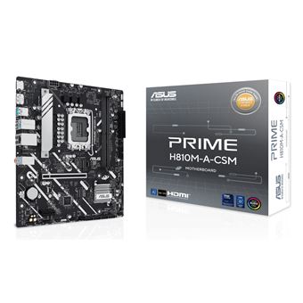 Motherboard ASUS PRIME H810M-A-CSM | Preto - 1