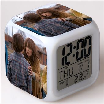 Despertador Infantil HSMY | LED | Multifuncional Colorido | STranger Things Season 19 - 1