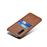 Capa Magunivers TPU + PU com Suporte de Cartão Duplo Castanho para Samsung Galaxy Note 10_1