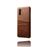 Capa Magunivers TPU + PU com Suporte de Cartão Duplo Castanho para Samsung Galaxy Note 10_2