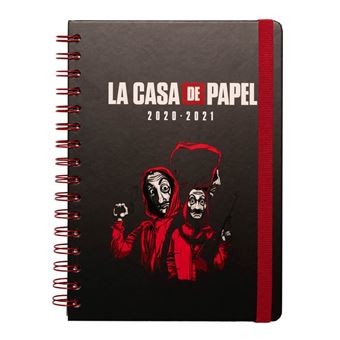 Agenda Escolar 2020/2021 A5 Semanal La Casa De Papel