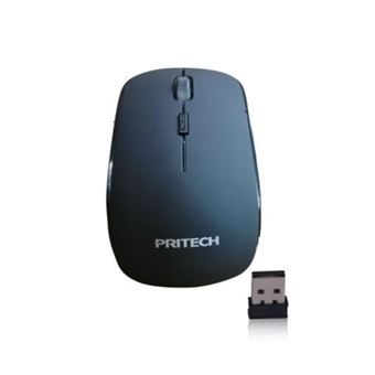 Rato Wireless para Computador PRITECH PBP-009 | Sem Fio | Luz LED - Preto - 1