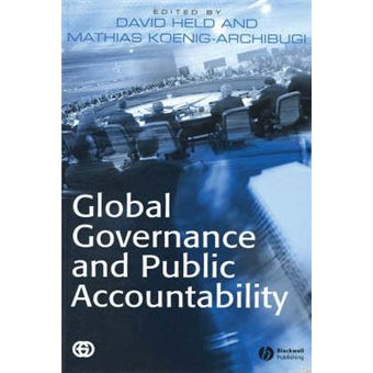 Global Governance and Public Accountability - Paperback - 2004 - 1