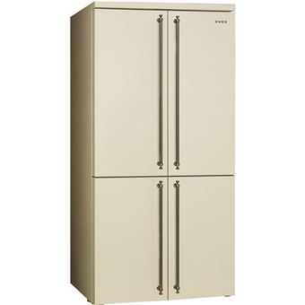 Frigorífico Americano Smeg FQ60CPO6 | 187x91,5x70,5 cm | 572 L | E | Creme - 1