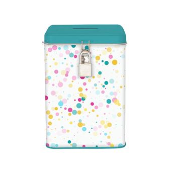 Mealheiro com Cadeado I-Total Bubbles Metalico Xl2079 - 1