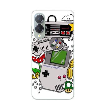 Capa Maniacase para Samsung Galaxy S25 Edge | Consolas Nintendo Vintage Old School - 1