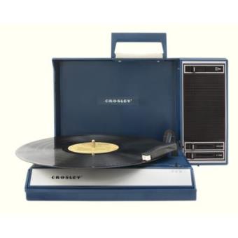 Gira-Discos Crosley Spinnerette Azul