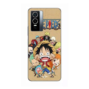 Capa Maniacase para Vivo Y76 5G | Manga Anime One Piece Straw Hat Crew - 1