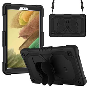Capa e TPU com Suporte em forma de borboleta e Alça de ombro preta Magunivers para Samsung Galaxy Tab A7 Lite 8.7 inch - 1