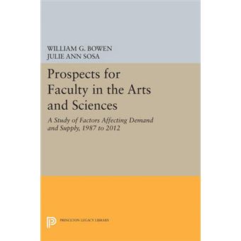Prospects For Faculty In The Arts And Sciences - 1