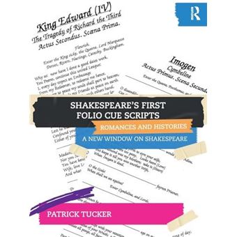 Shakespeares First Folio Cue Scripts  Romances And Histories - 1