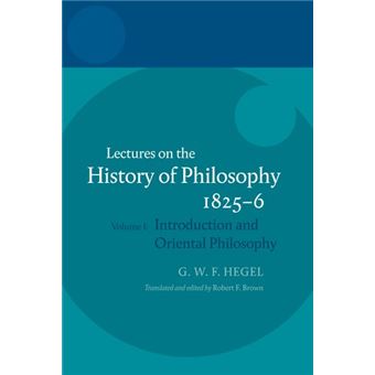 Hegel: Lectures on the History of Philosophy 1825-1826 - Hardback - 2009 - 1