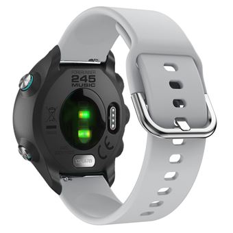 Pulseira Magunivers para Garmin Forerunner 245 Silicone Cinza - 1