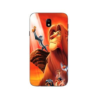 Capa Maniacase para Samsung Galaxy j7 2018 O Rei Leão filme da Disney Simba Nala Mufasa - 1
