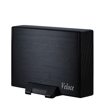 Caixa para Discos Rígidos Inter-Tech Veloce GD-35612 | Preto - 1