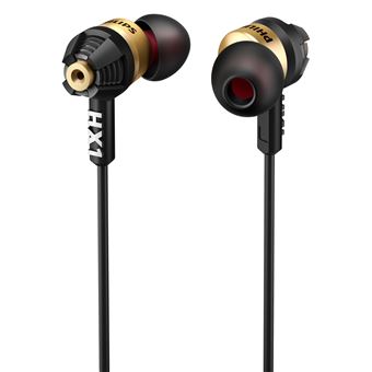 Auriculares Philips Auscultadores SHX10/00 Preto, Dourado