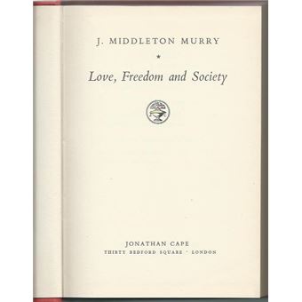 Love, freedom and society - 1