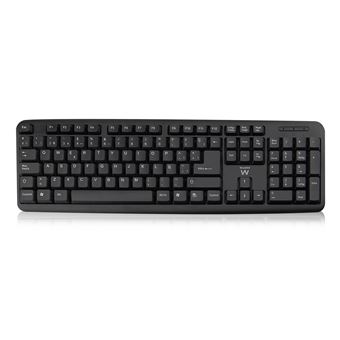 Teclado com Fios Ewent EW3109 | Idioma: Espanhol | Preto - 1