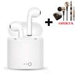 Auriculares Bluetooth Klack I7 + Oferta Auriculares com Cabo jack 3.5 Dourados de Alta Qualidade