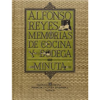 Memorias De Cocina Y Bodega : Minuta - 1