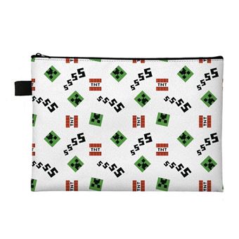 Porta Documentos Sunny Holiday Minecraft Branco - 1