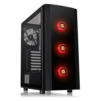 Caixa para Computador Thermaltake Versa J25 TG RGB | Preto - 1