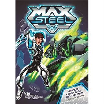 Max Steel: Dando Uma Lição Em Toxzon - Livro Para Colorir - 1