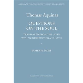 Questions on the Soul = - Quaestiones de Anima - Paperback - 1984 - 1