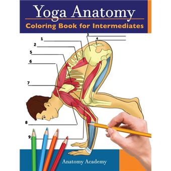 Yoga Anatomy Coloring Book For Intermediates - 1