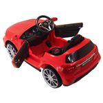 Carro Eléctrico Infantil HomCom Mercedes Benz GLA | 3-8 Anos | Controlo Remoto MP3 USB Luzes e Sons | Carga 30 kg | 100x58x46 cm - Vermelho