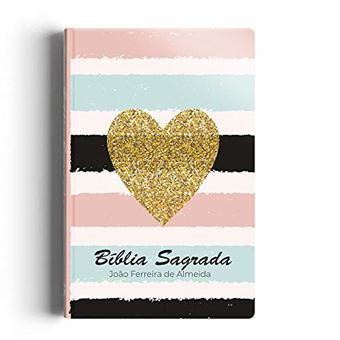 Bíblia Rc Grande - 1 Cor Semi Luxo - Listrada Coração - 1