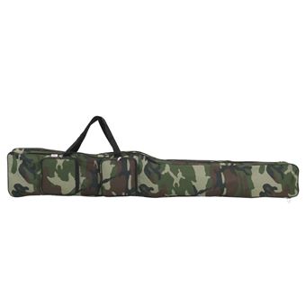 Saco para cana de pesca vidaXL | 150 cm | tecido oxford camuflagem verde - 1
