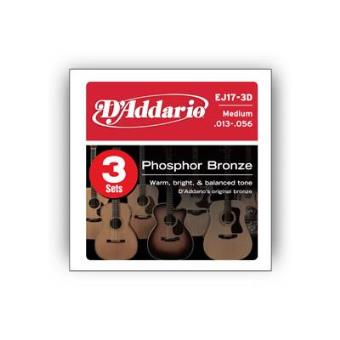 D'Addario EJ17-3D corda de guitarra - 1