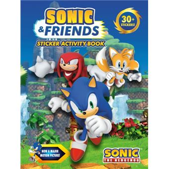Sonic Amp Friends Sticker Activity Book - 1