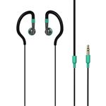 Auriculares Vivanco Sporty Preto, Verde