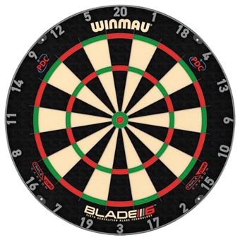 Alvo para Dardos Winmau Blade 6 Triple Core | Verde, Vermelho, Branco - 1